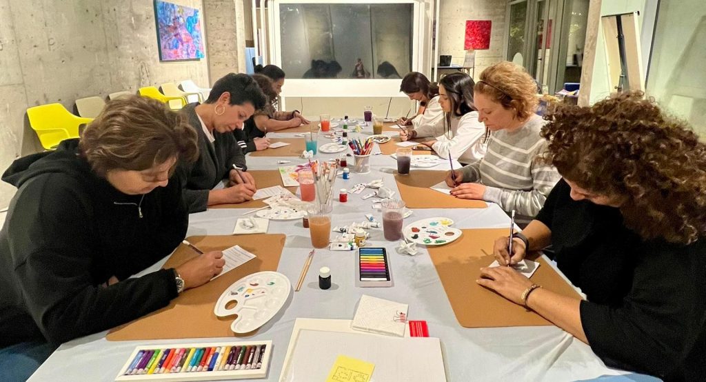 mindful art workshop creative wellness emotional hygiene